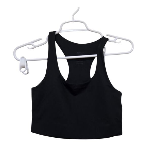 Girlfriend collective bra womens size small black Paloma racerback sports active - Picture 4 of 7